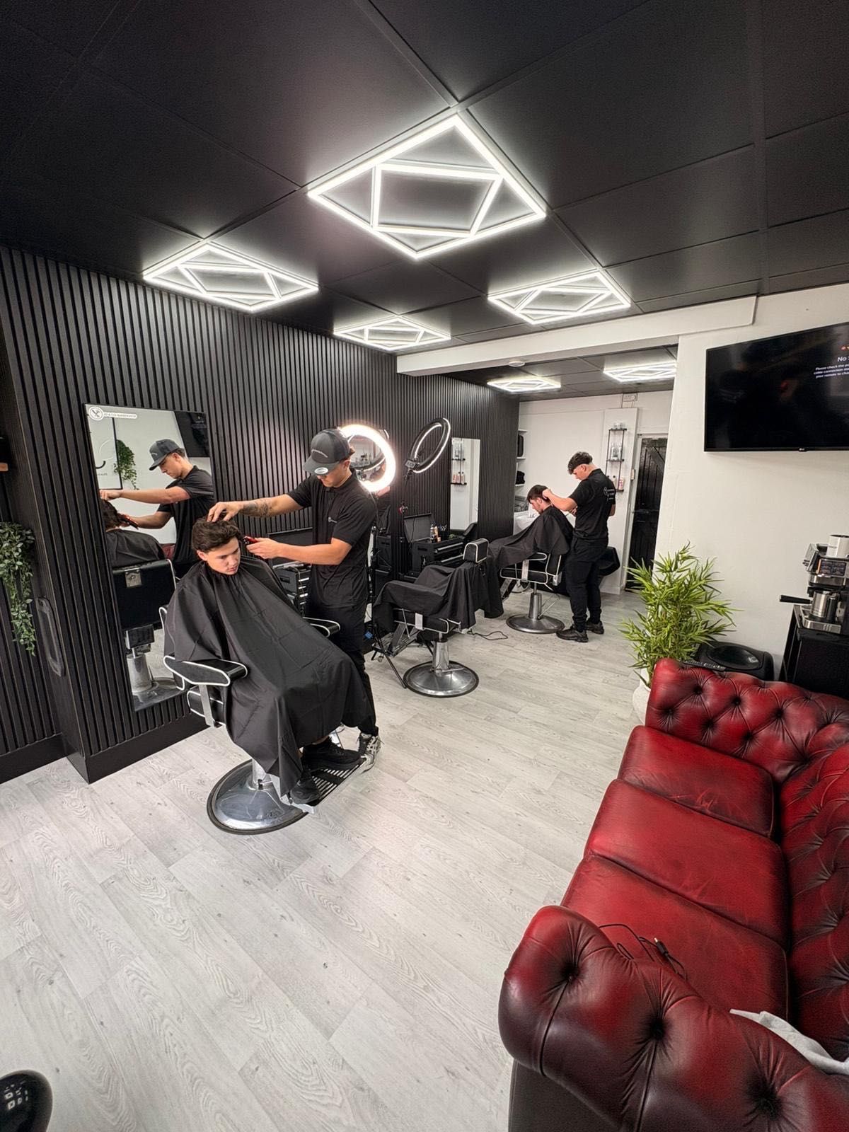 JD & Co. Barbershop interior